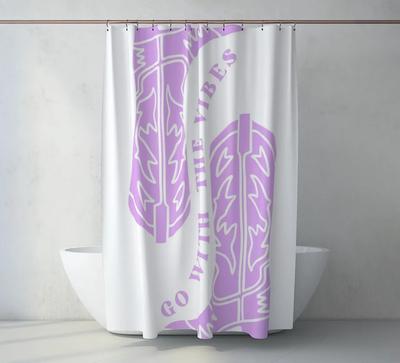 Déjate llevar, botas vaqueras cortina de baño de pdigitalprints