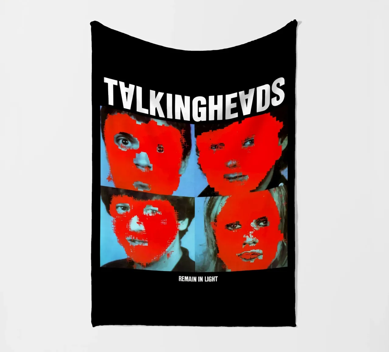 I Talking Heads restano in luce coperta in pile da Jason Lavelle