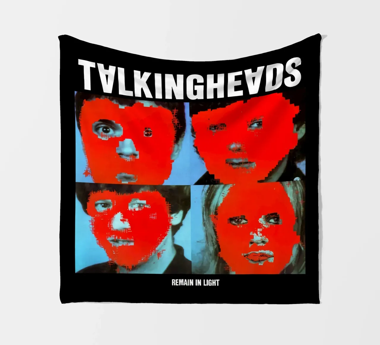 I Talking Heads restano in luce coperta in pile da Jason Lavelle