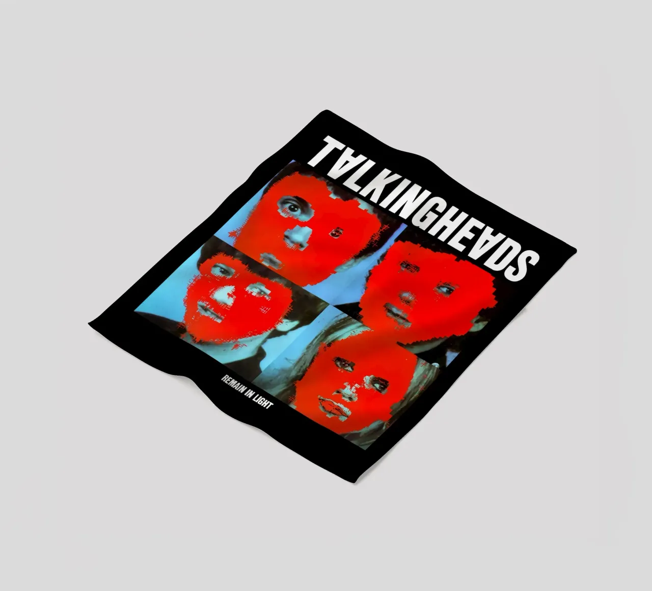 I Talking Heads restano in luce coperta in pile da Jason Lavelle