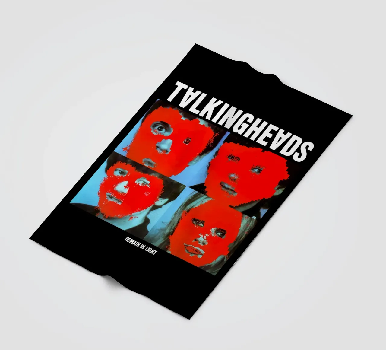 I Talking Heads restano in luce coperta in pile da Jason Lavelle