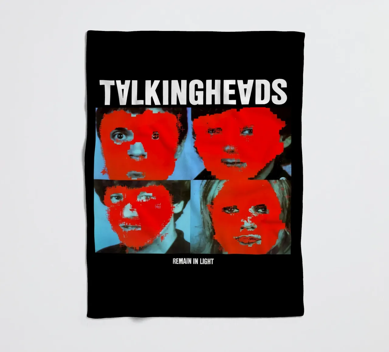 I Talking Heads restano in luce coperta in pile da Jason Lavelle