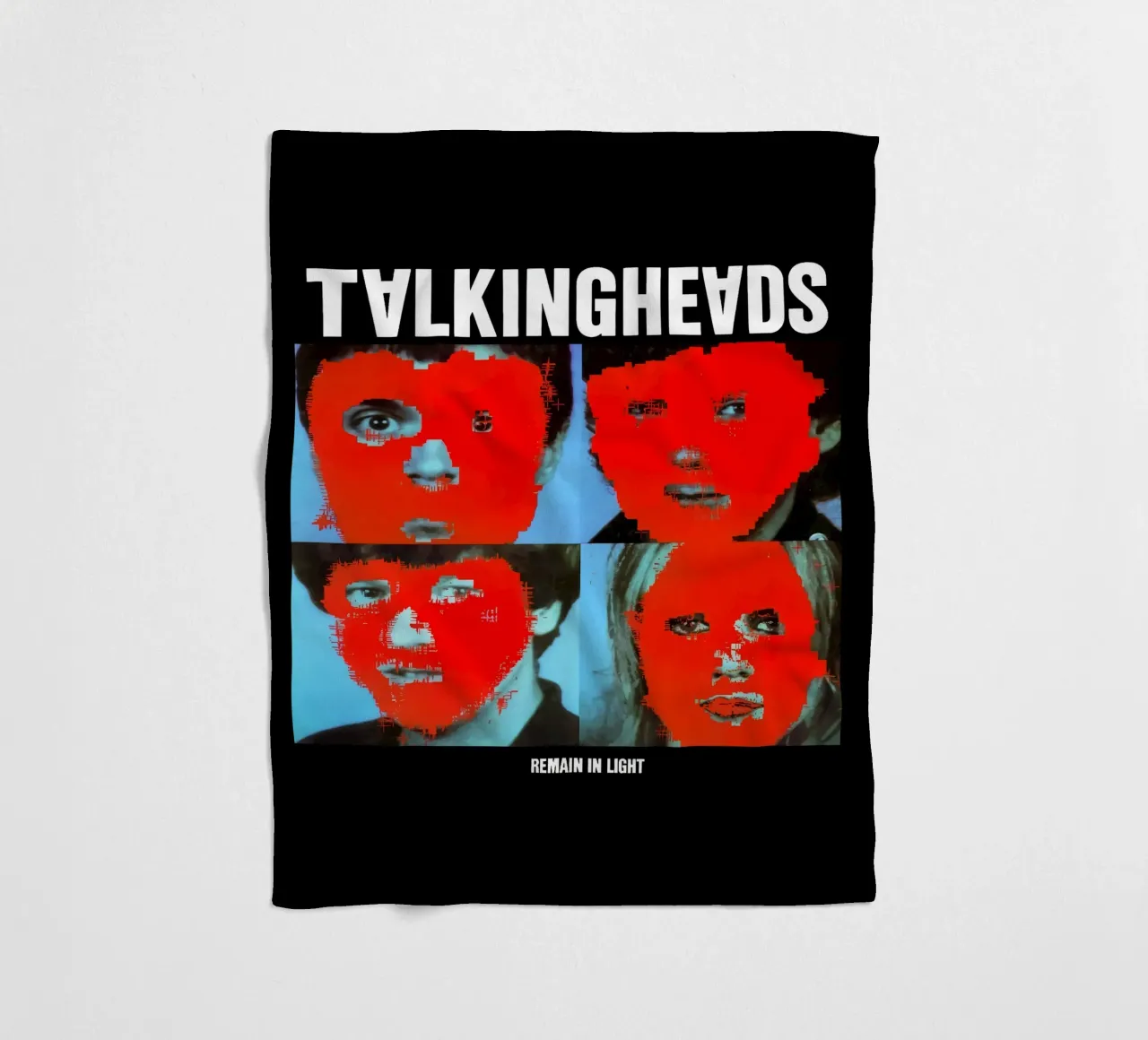I Talking Heads restano in luce coperta in pile da Jason Lavelle