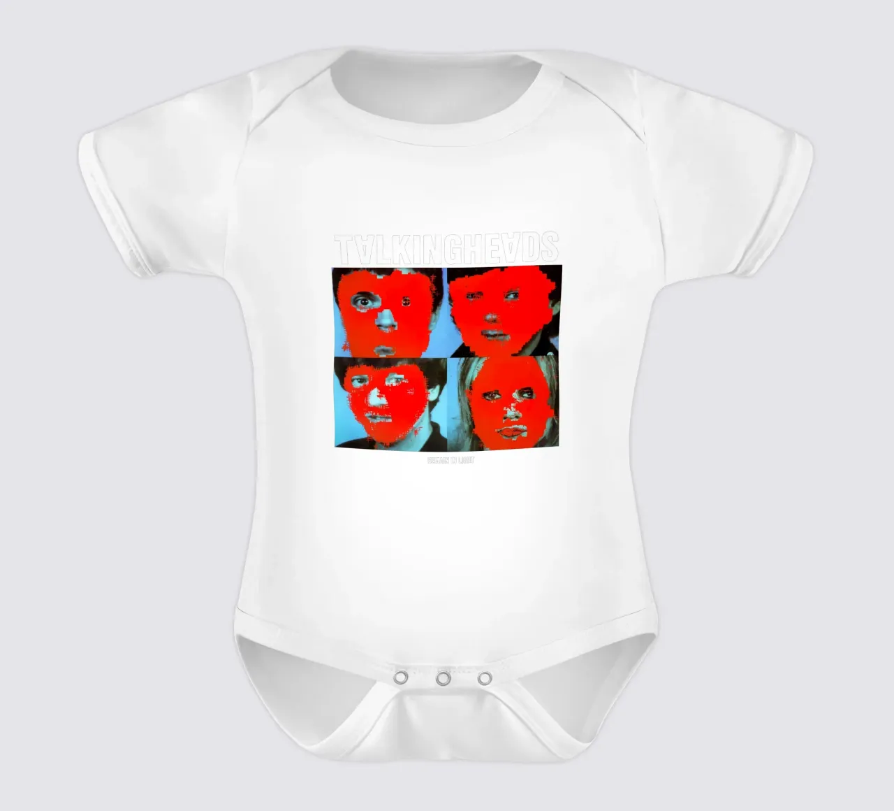 I Talking Heads restano in luce body neonato maniche corte da Jason Lavelle