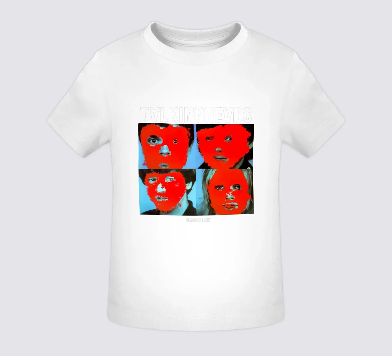 I Talking Heads restano in luce maglietta neonato da Jason Lavelle