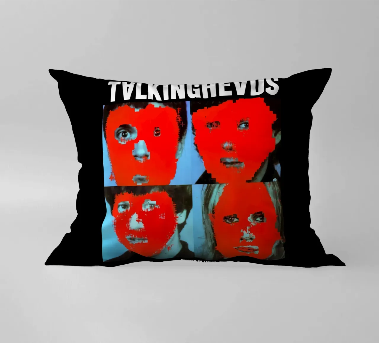 I Talking Heads restano in luce cuscino da Jason Lavelle
