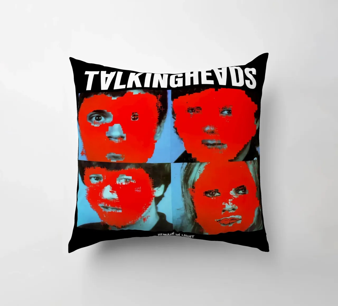 I Talking Heads restano in luce cuscino da Jason Lavelle