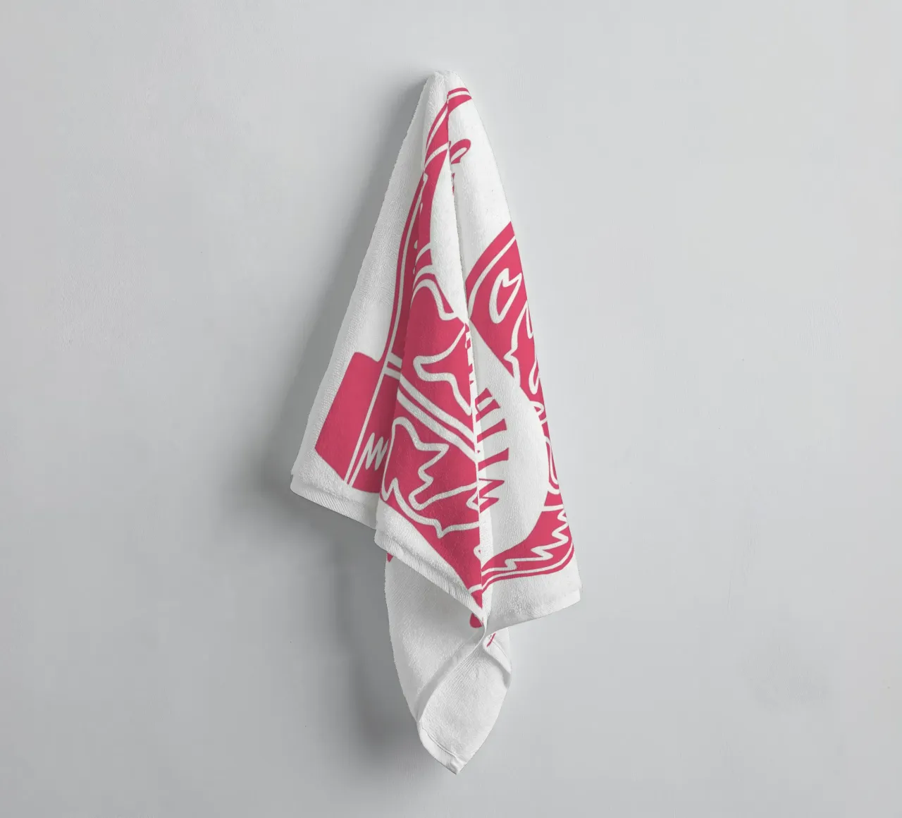 Geh mit den Vibes, Cowboystiefel Handtuch von pdigitalprints