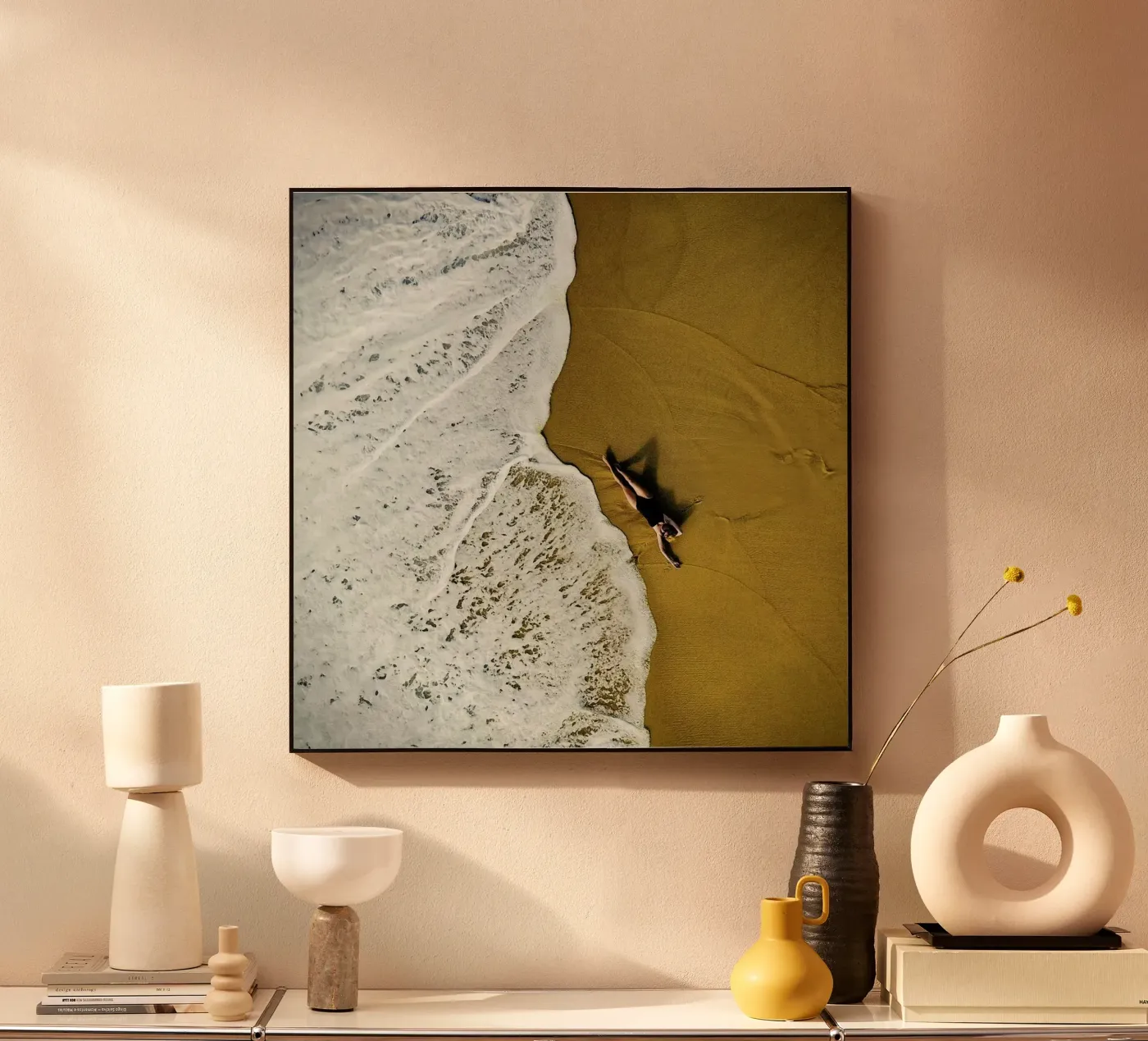 Dichterbij acryl van Ambra