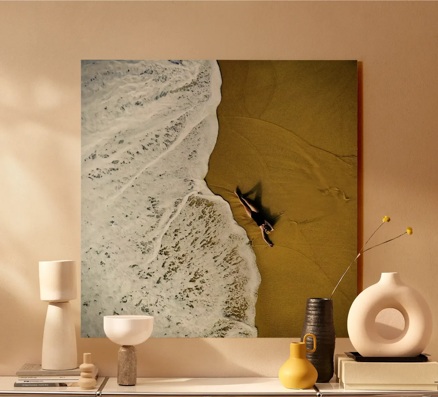 Dichterbij acryl van Ambra