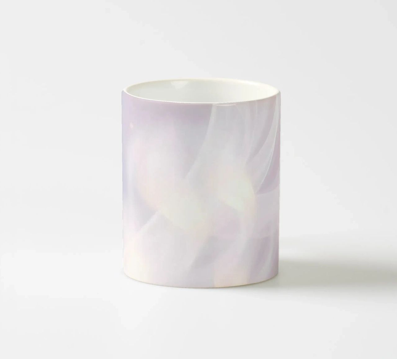 Soft abstract background with wispy textures gentle color ceramic mug by DesignDoodle