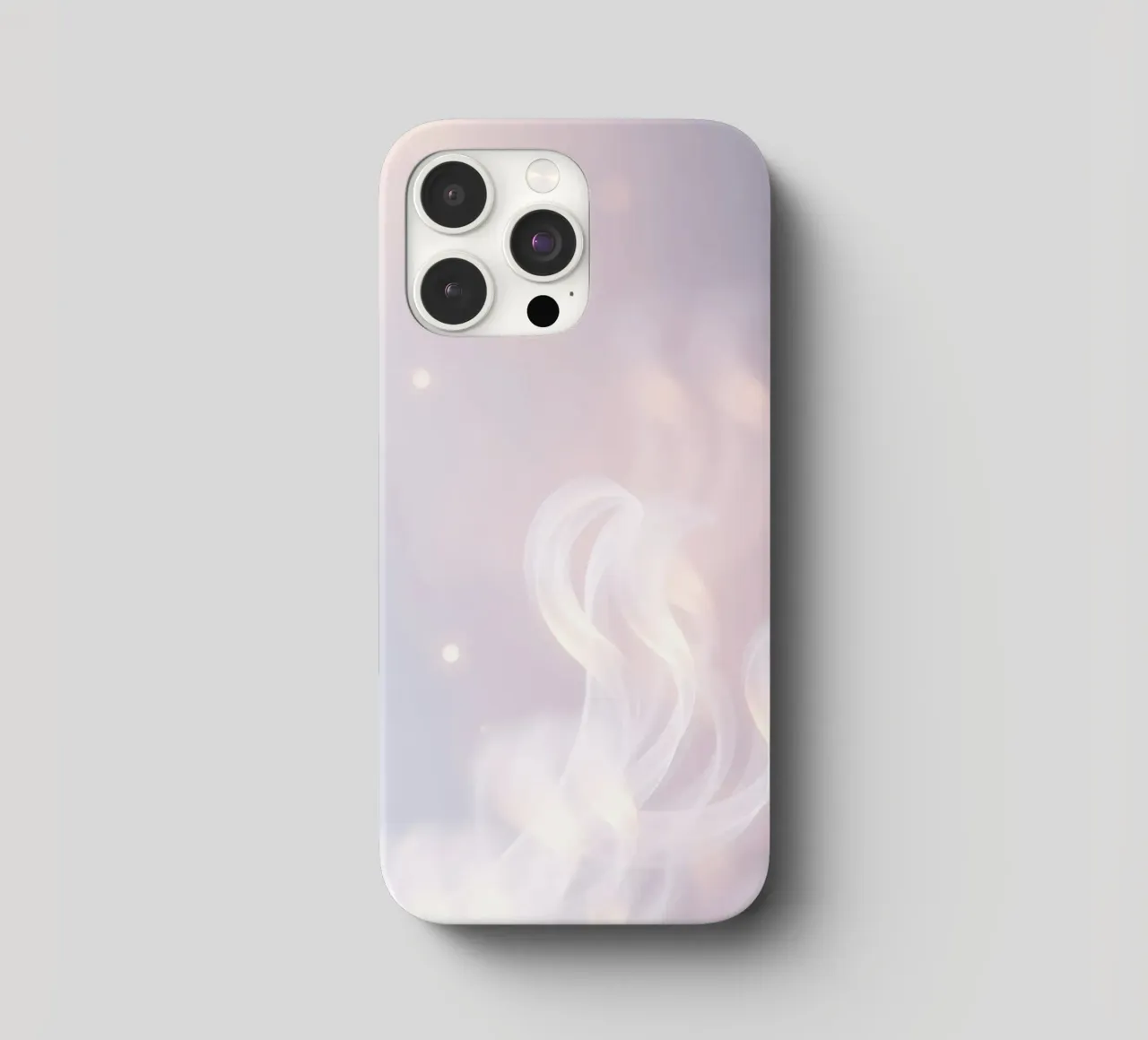 Soft abstract background with wispy textures gentle color iphone case by DesignDoodle