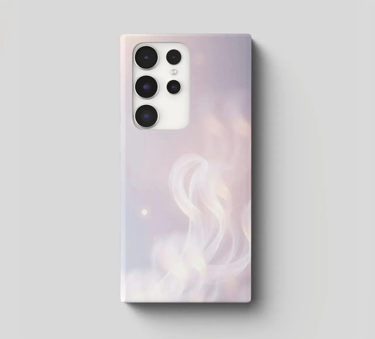 Soft abstract background with wispy textures gentle color samsung phone case by DesignDoodle