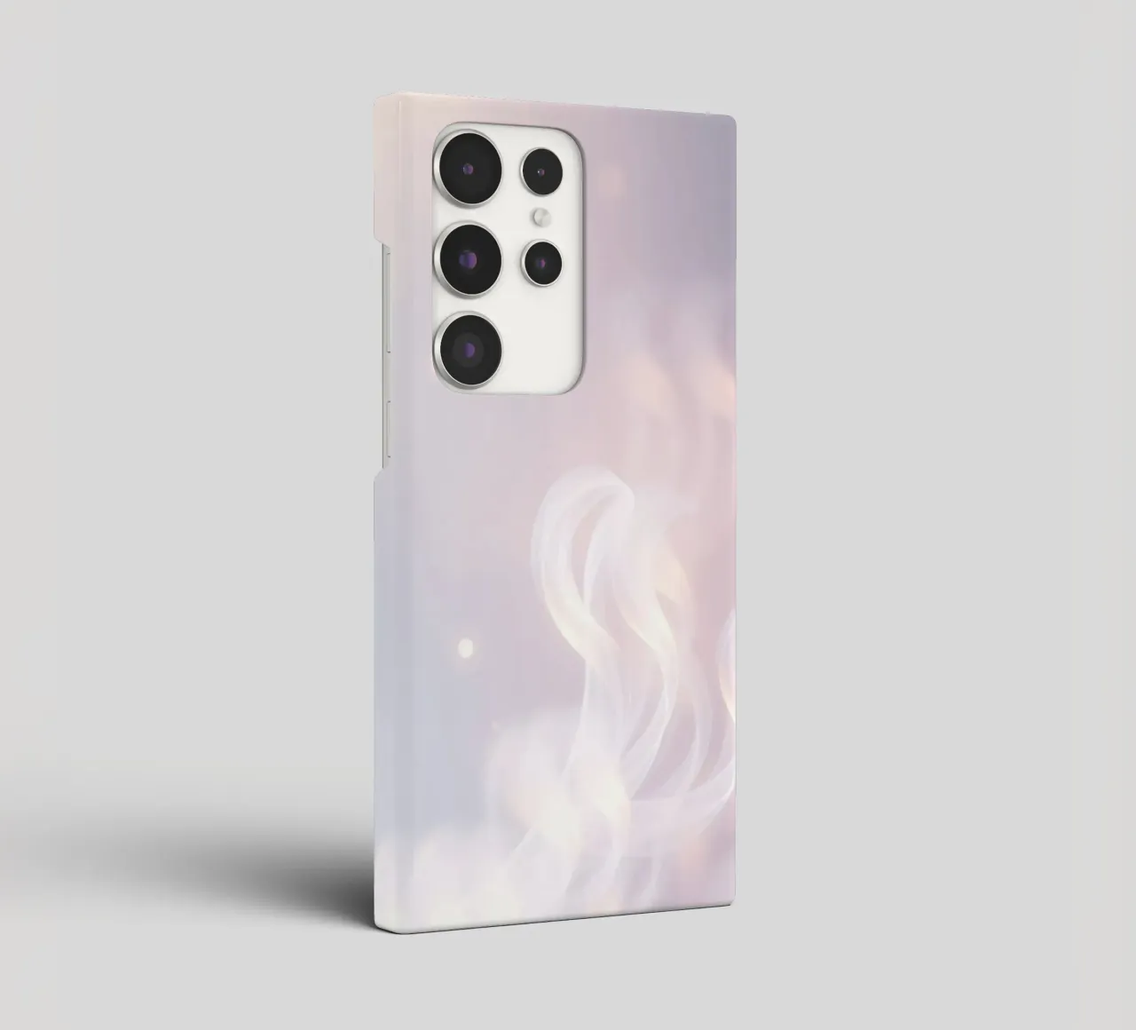 Soft abstract background with wispy textures gentle color samsung phone case by DesignDoodle