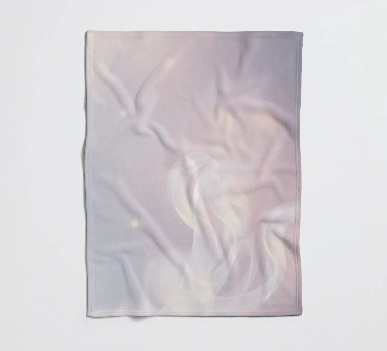 Fond abstrait doux avec des textures vaporeuses et des couleurs douces plaid polaire de DesignDoodle