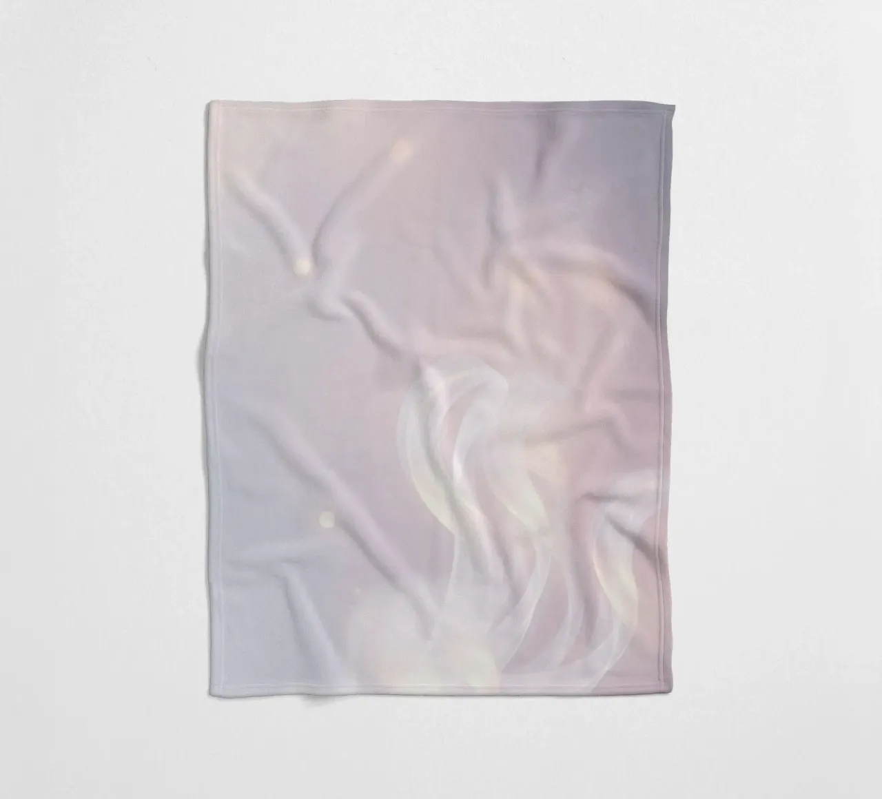 Soft abstract background with wispy textures gentle color fleece blanket by DesignDoodle
