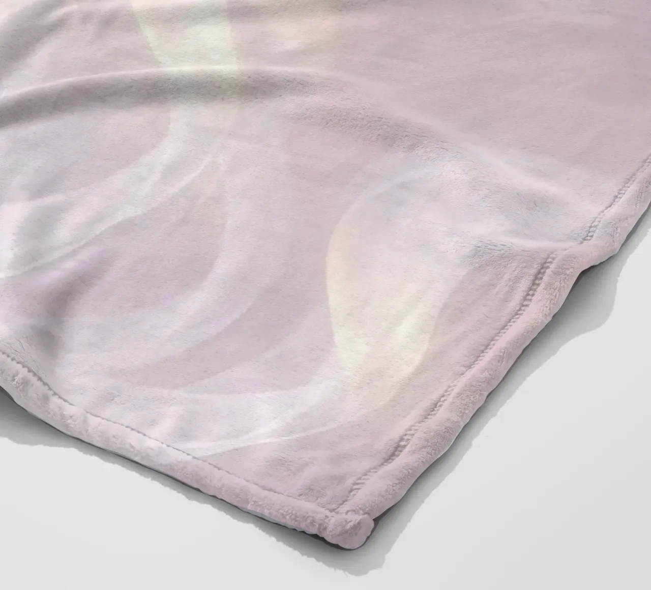 Soft abstract background with wispy textures gentle color fleece blanket by DesignDoodle