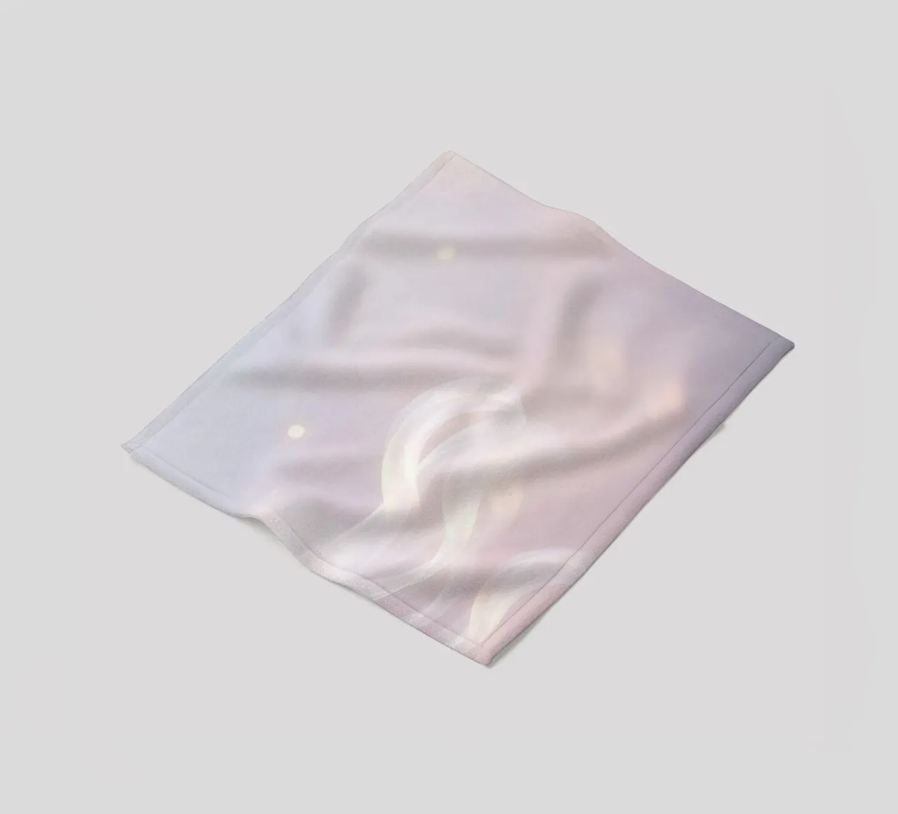 Soft abstract background with wispy textures gentle color fleece blanket by DesignDoodle