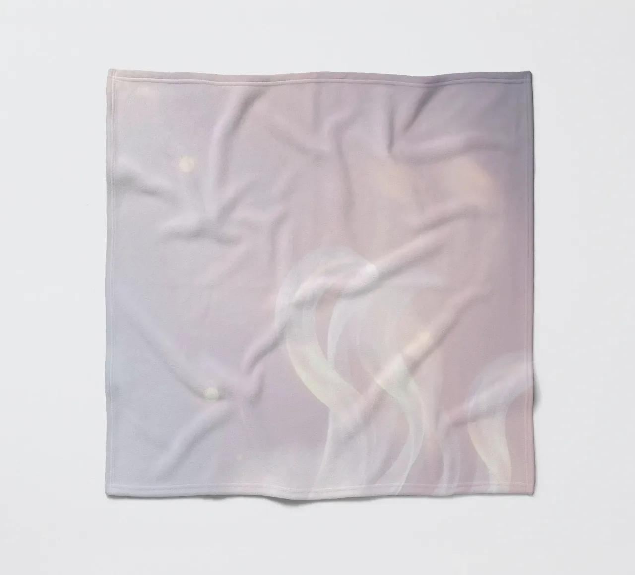 Fond abstrait doux avec des textures vaporeuses et des couleurs douces plaid polaire de DesignDoodle