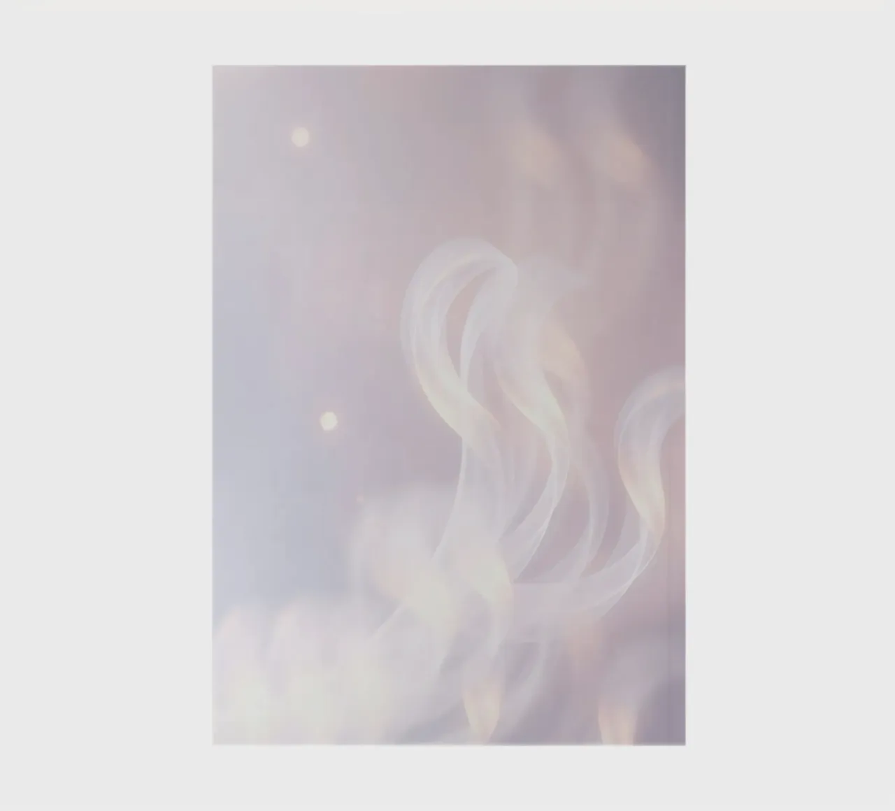 Soft abstract background with wispy textures gentle color notebook by DesignDoodle