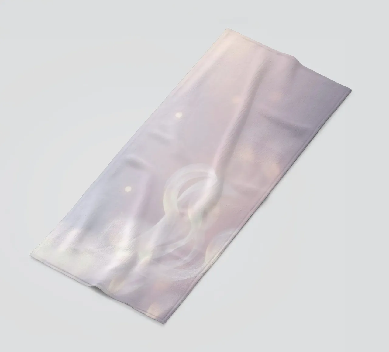 Soft abstract background with wispy textures gentle color beach towel by DesignDoodle