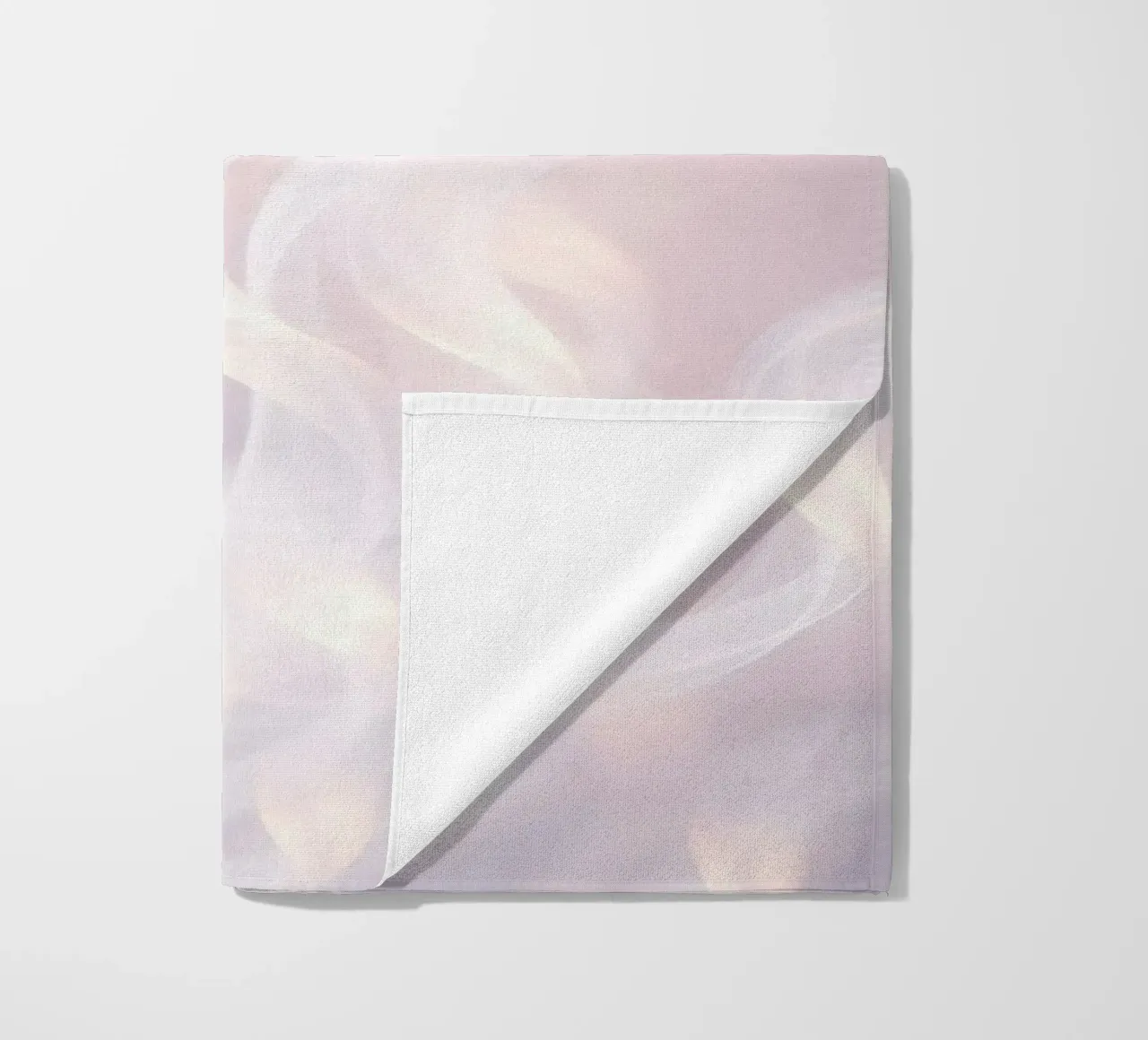 Soft abstract background with wispy textures gentle color beach towel by DesignDoodle