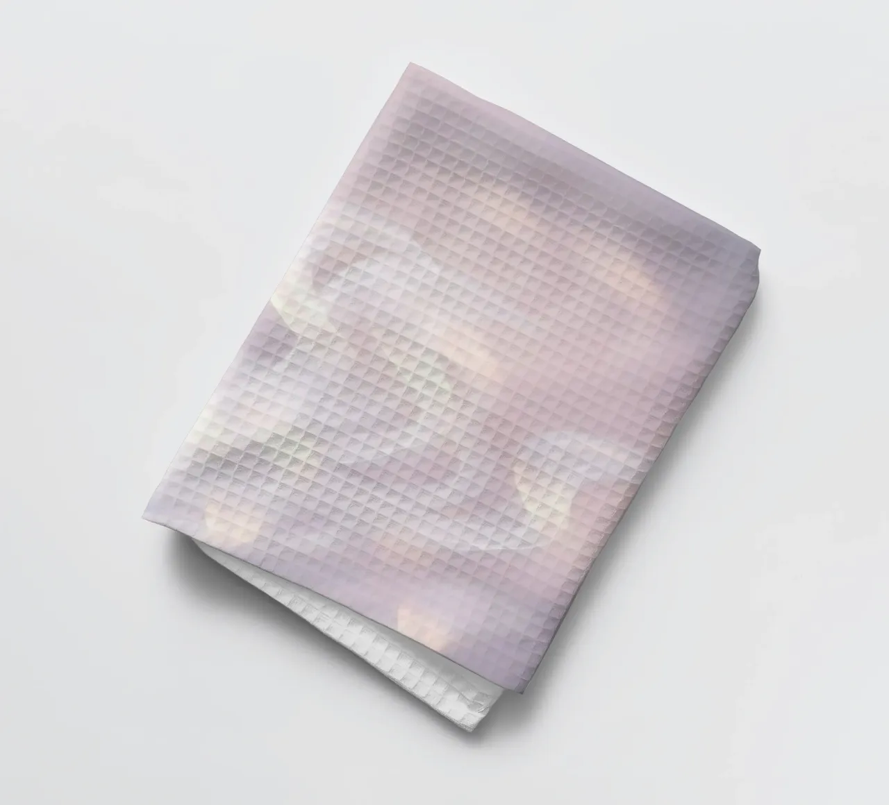 Fond abstrait doux avec des textures vaporeuses et des couleurs douces torchon de DesignDoodle