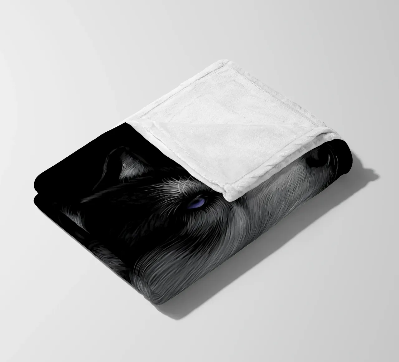 Husky siberiano coperta in pile da Delaplane