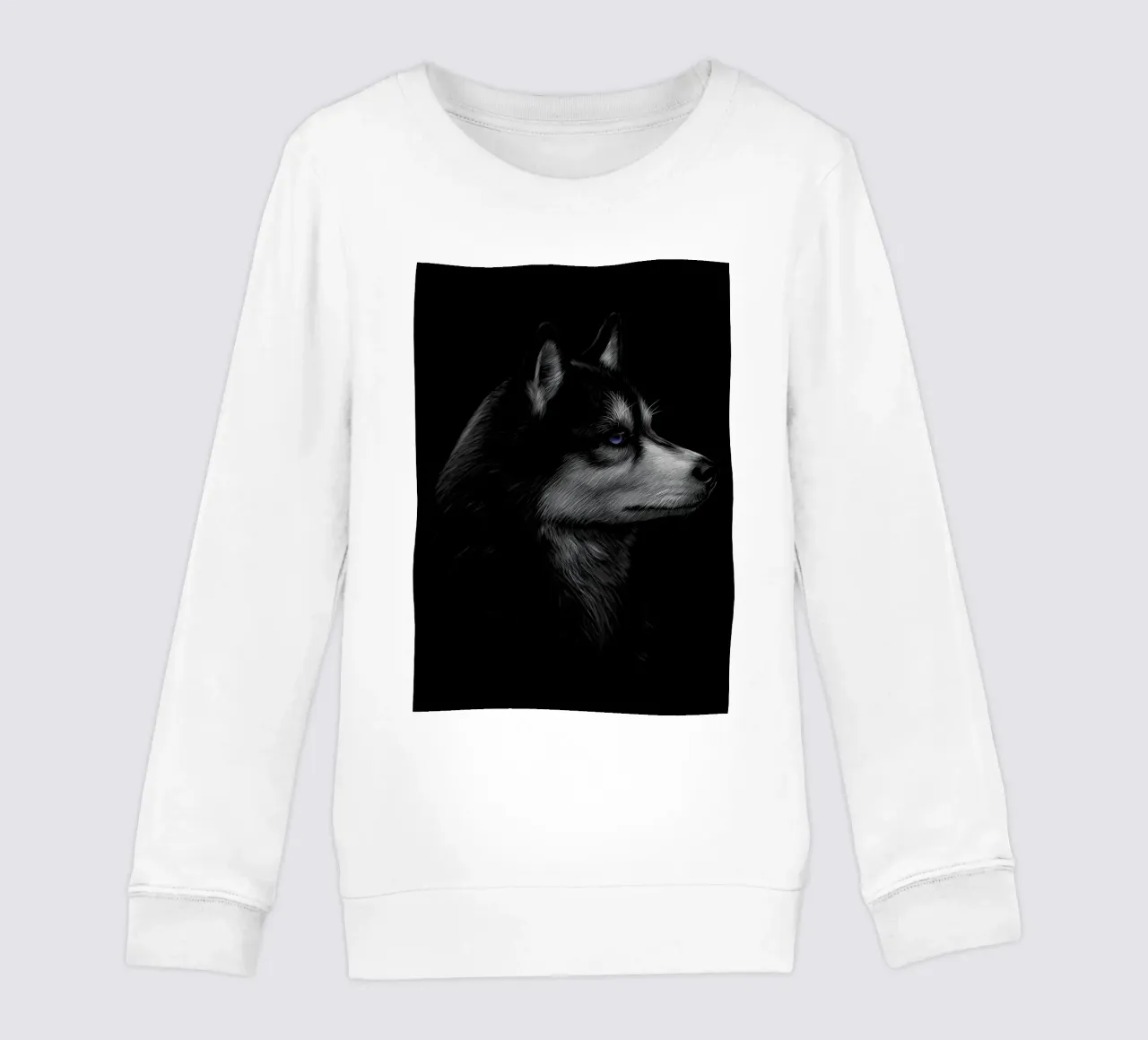 Husky siberiano felpa bambino da Delaplane