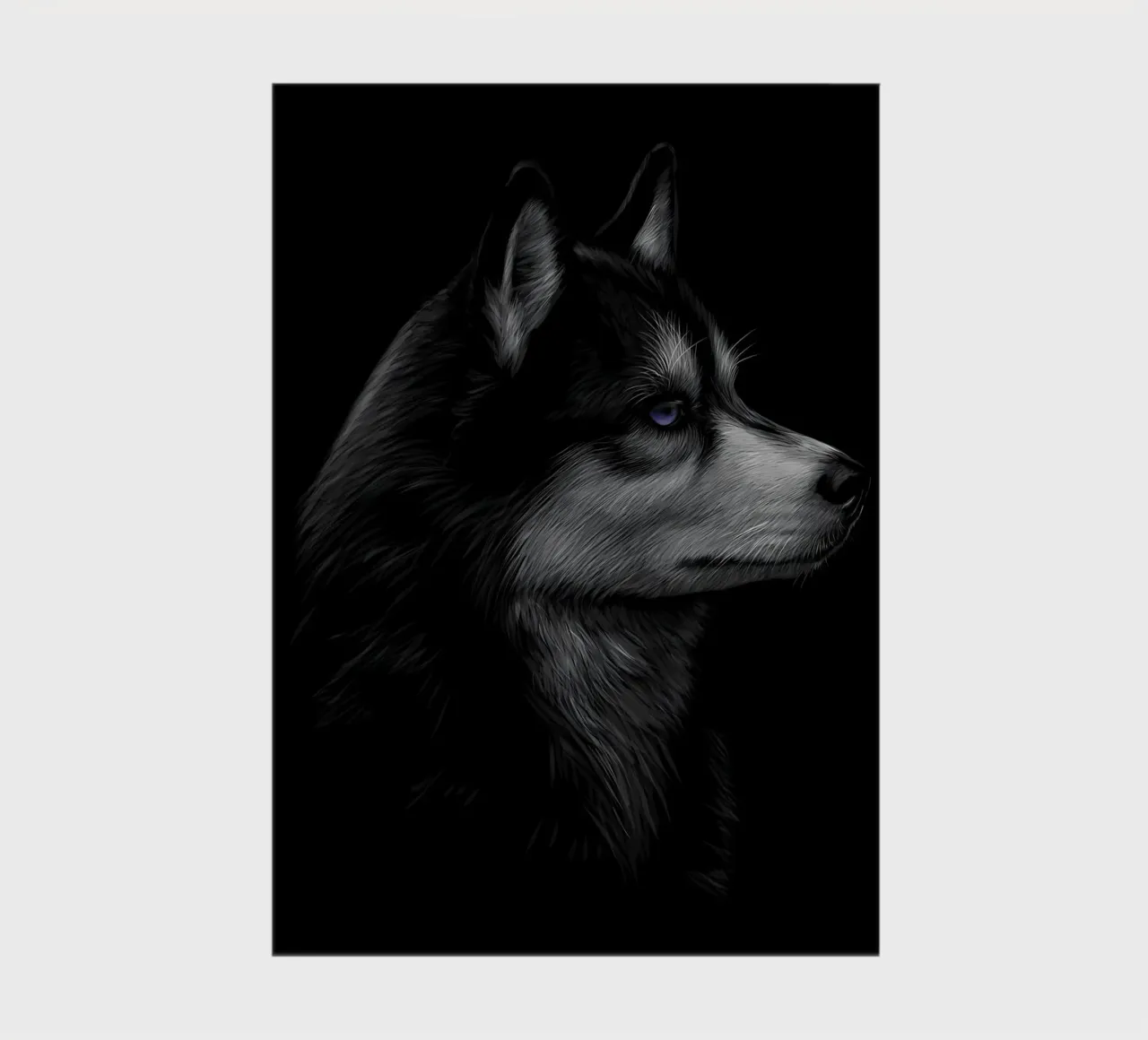 Husky siberiano diario da Delaplane