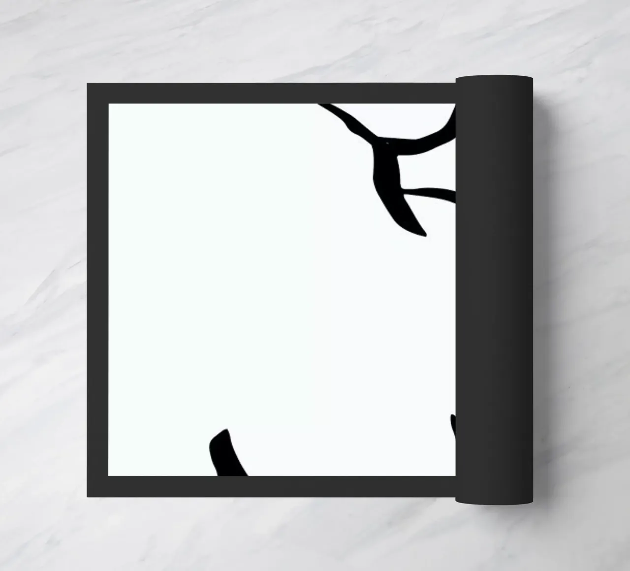 Bust doormat by Ninhol