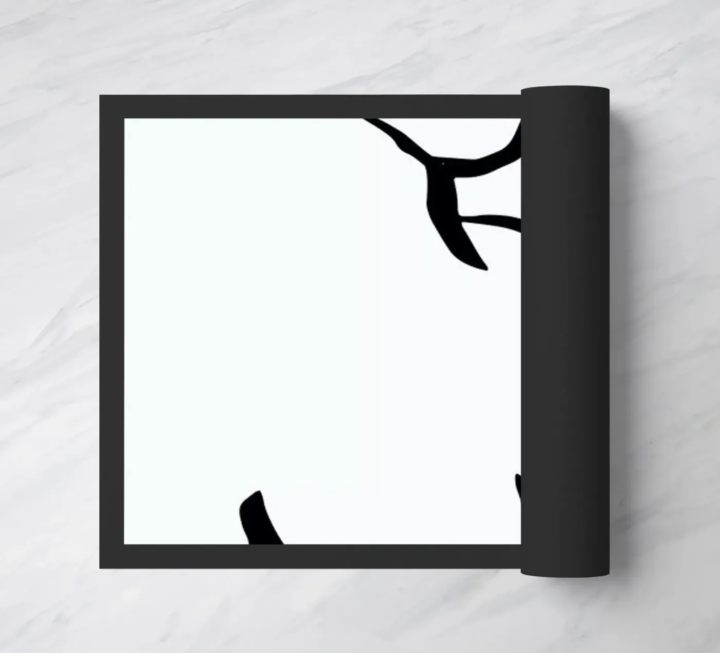 Bust doormat by Ninhol