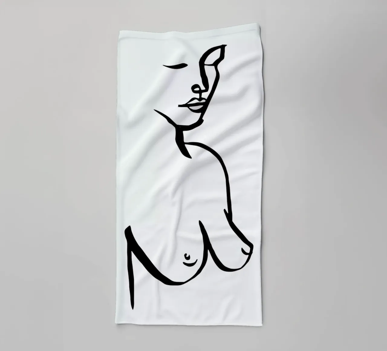 Bust asciugamano da bagno da Ninhol