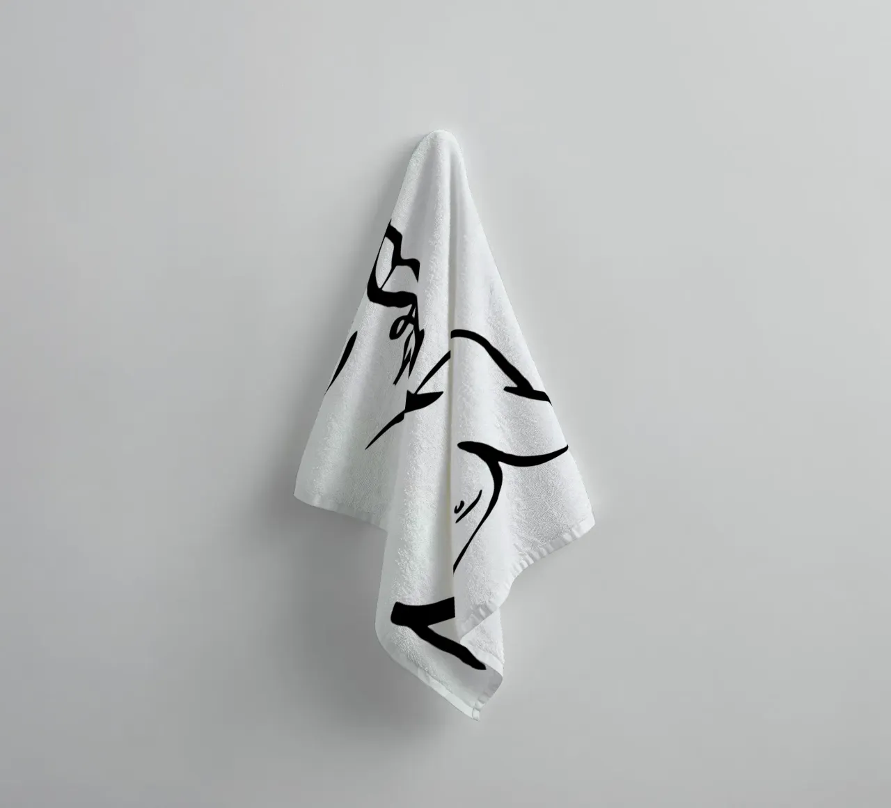 Bust towel by Ninhol