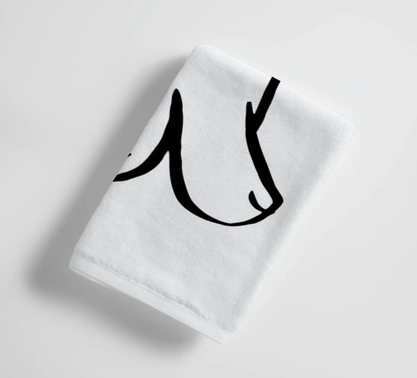 Bust towel by Ninhol