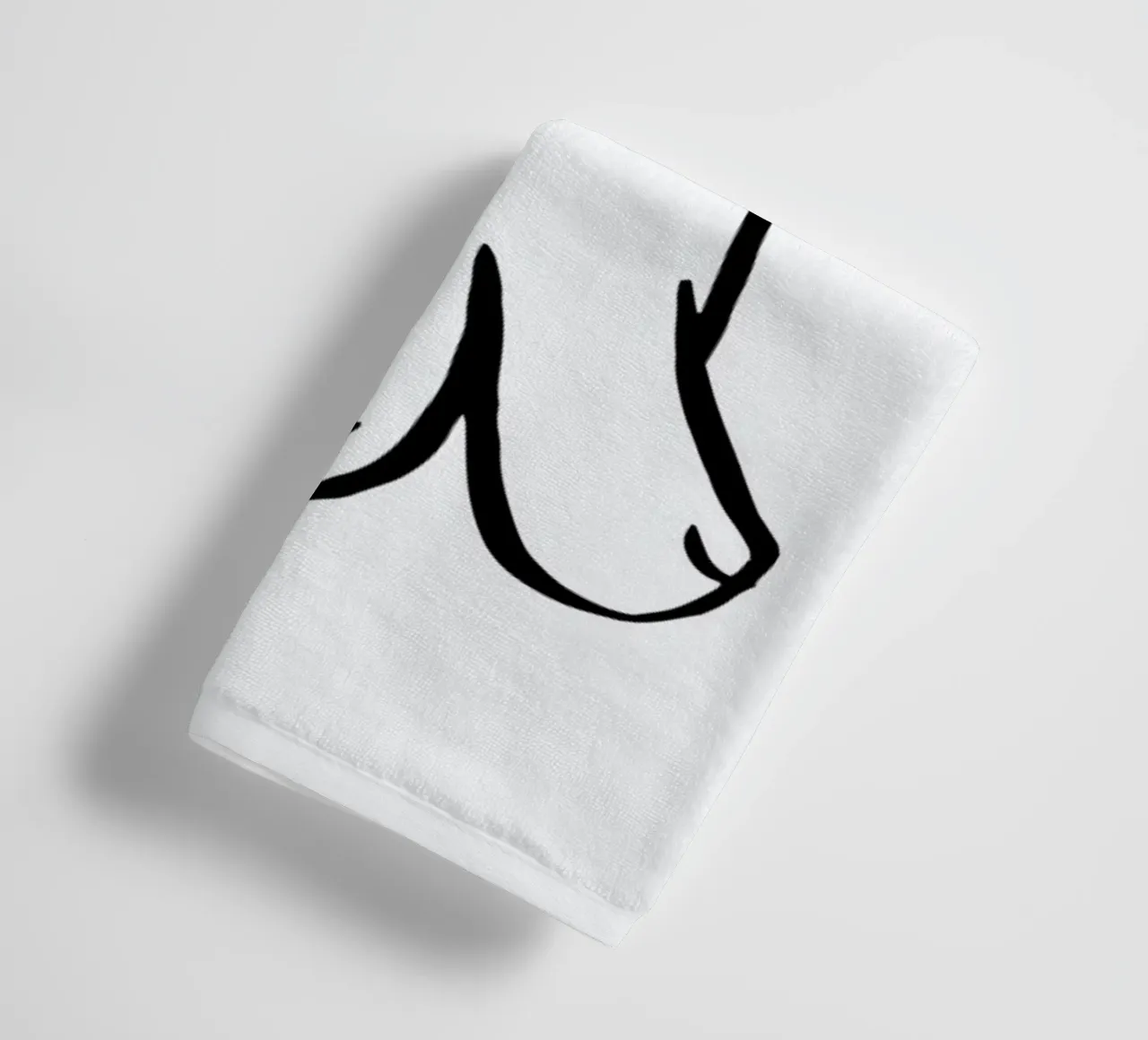 Bust asciugamano da bagno da Ninhol