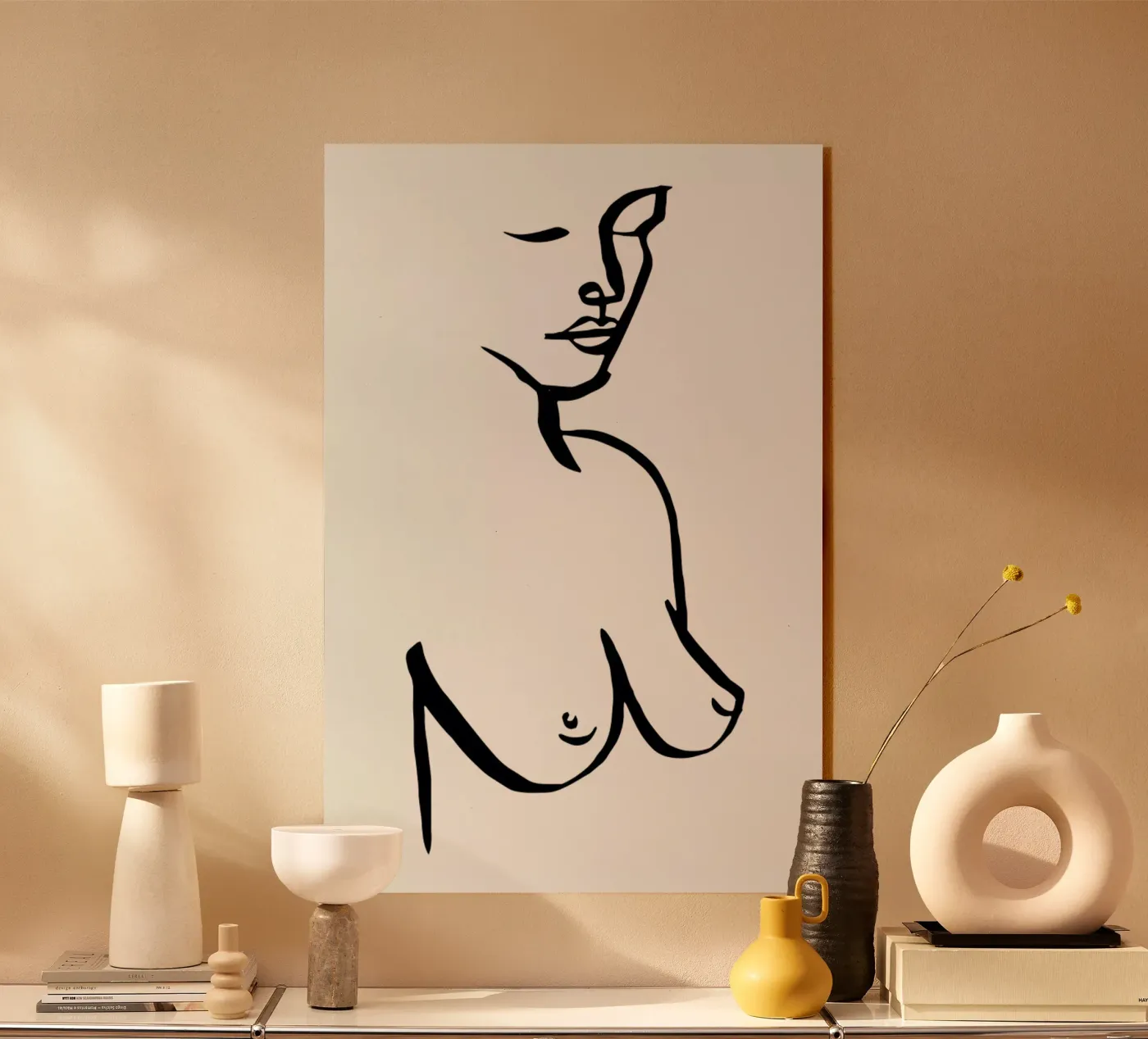 Bust plexiglas de Ninhol