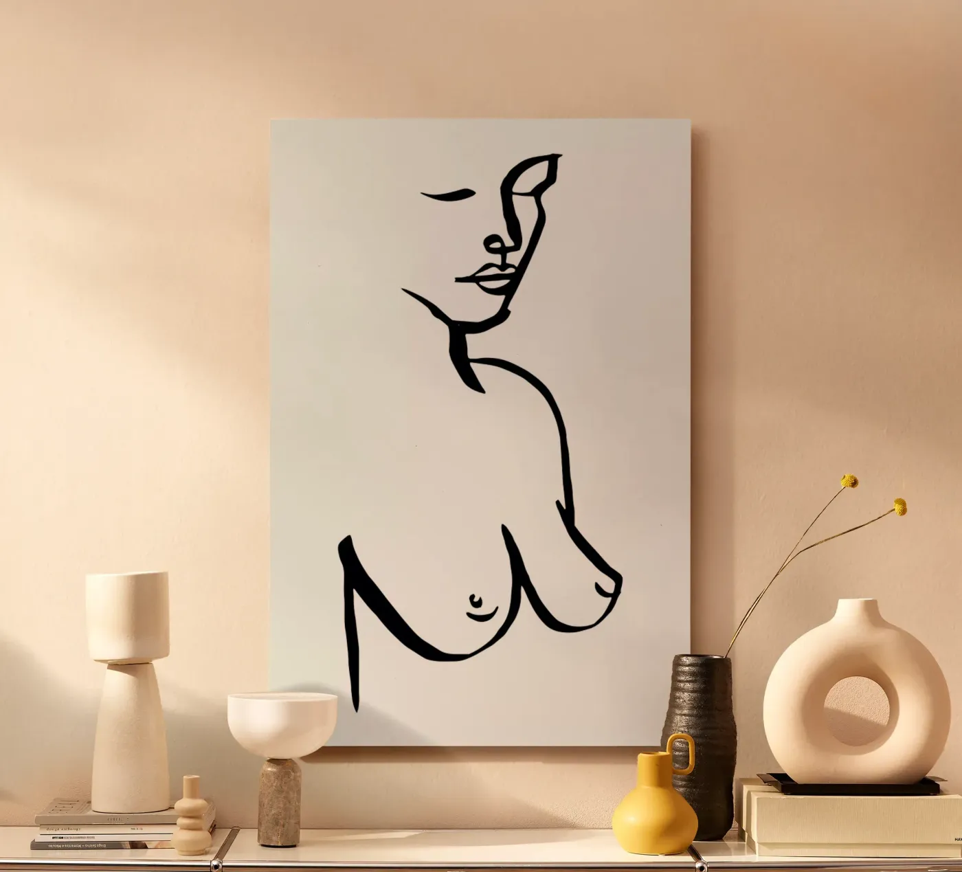 Bust alluminio dibond da Ninhol