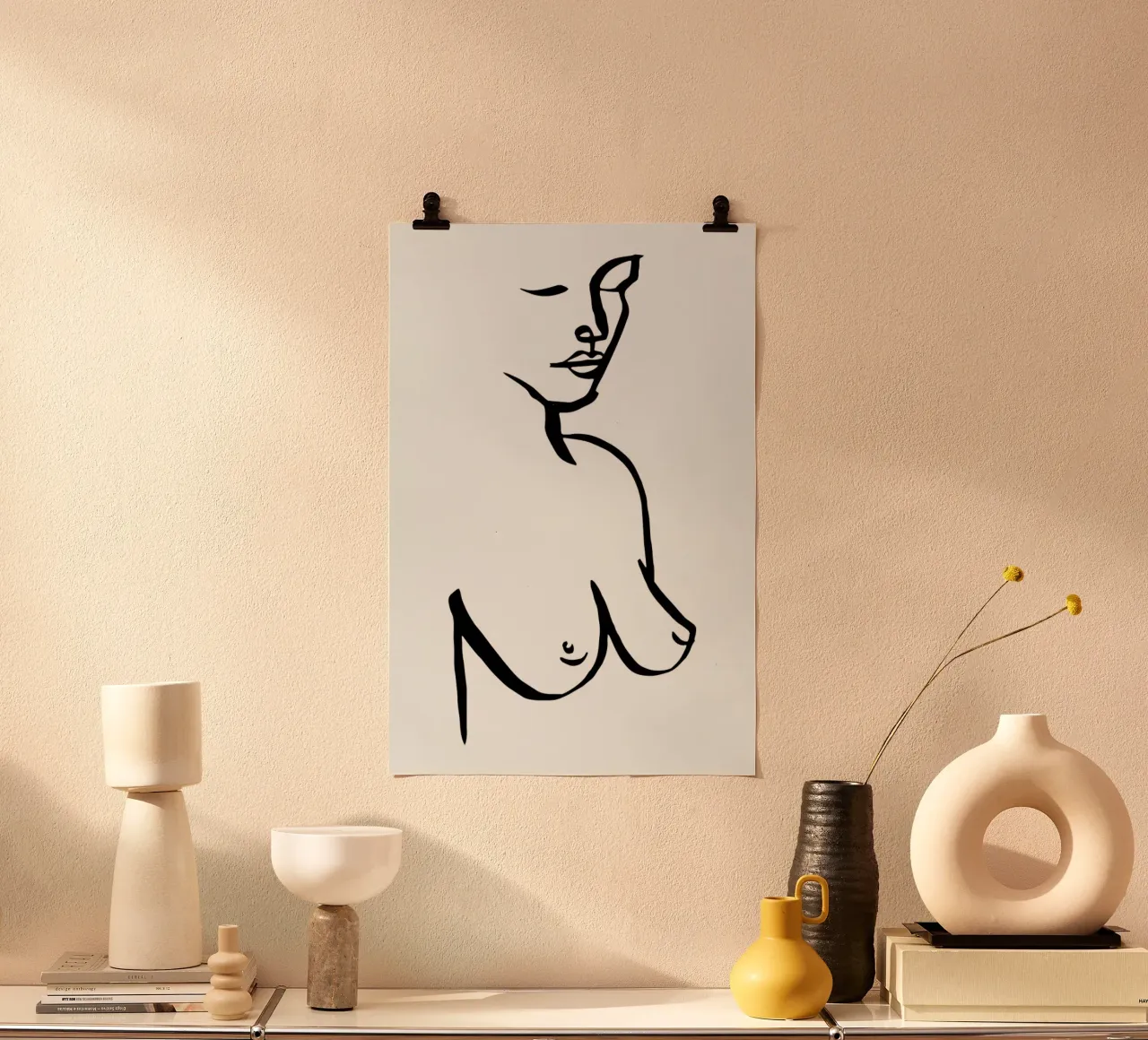 Bust poster van Ninhol