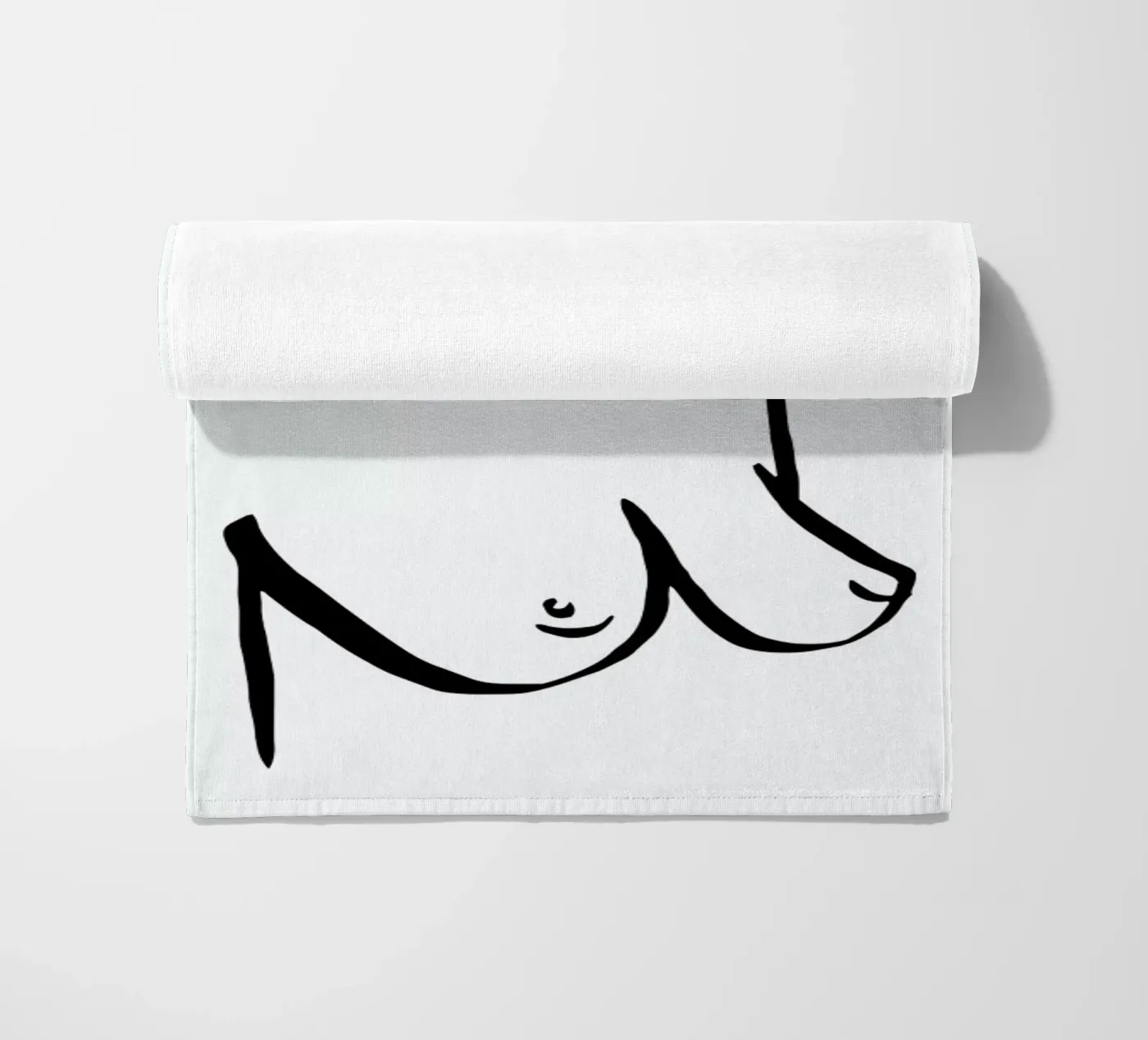 Bust serviette de plage de Ninhol