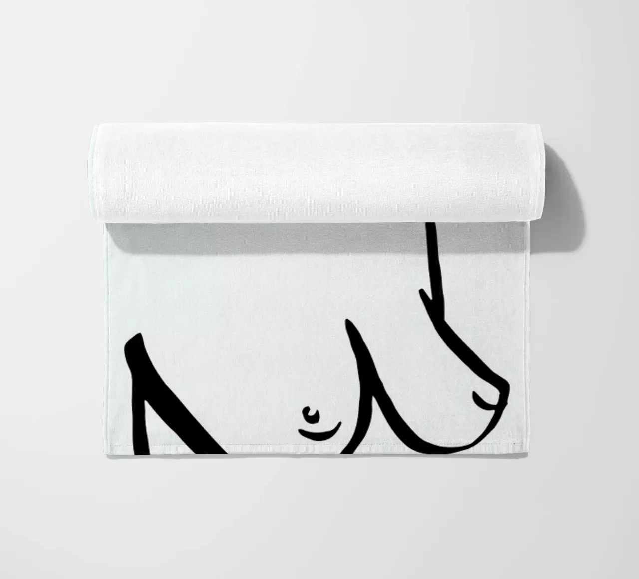 Bust Strandtuch von Ninhol