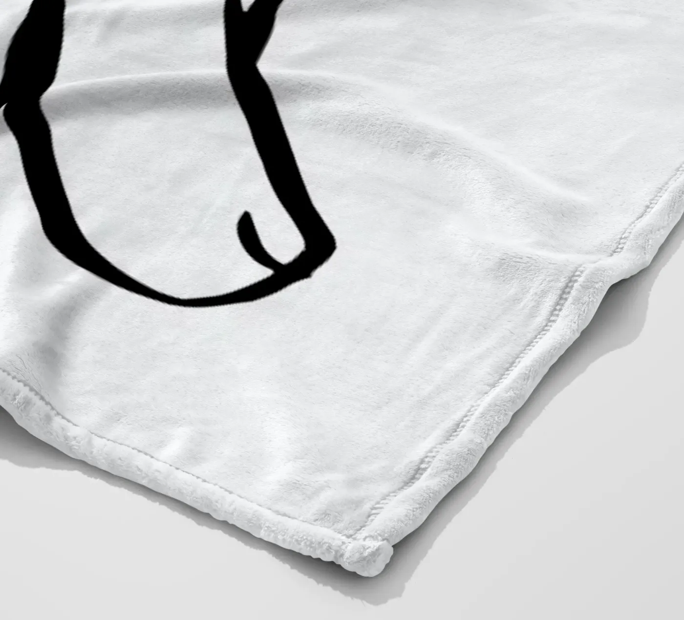 Bust fleecedeken van Ninhol