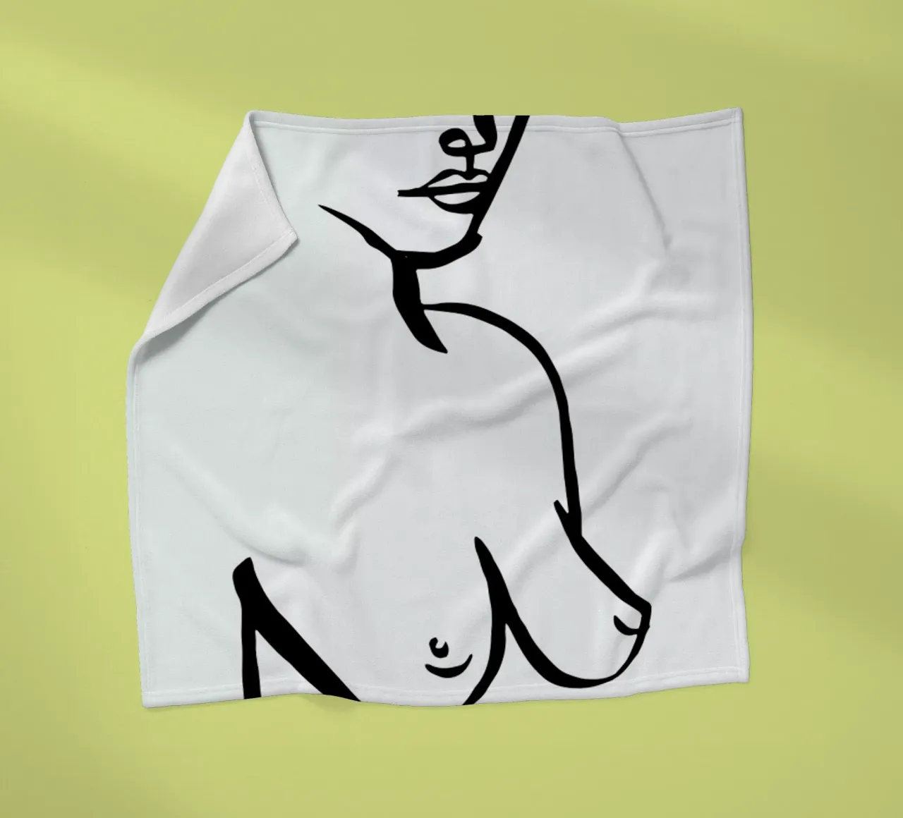 Bust coperta in pile da Ninhol