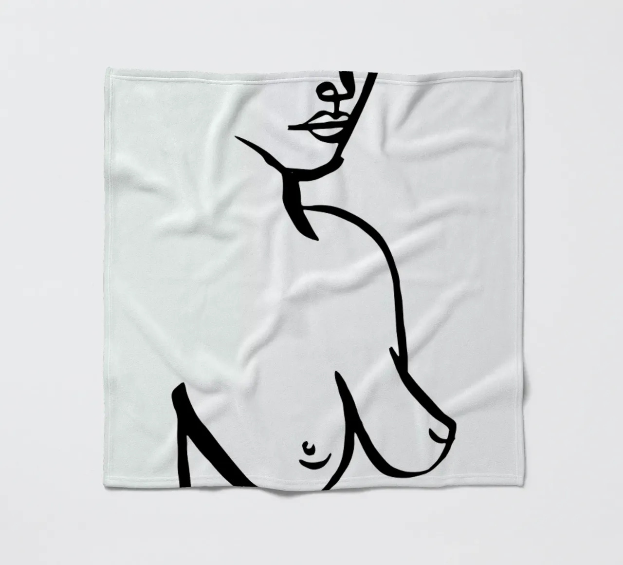 Bust coperta in pile da Ninhol