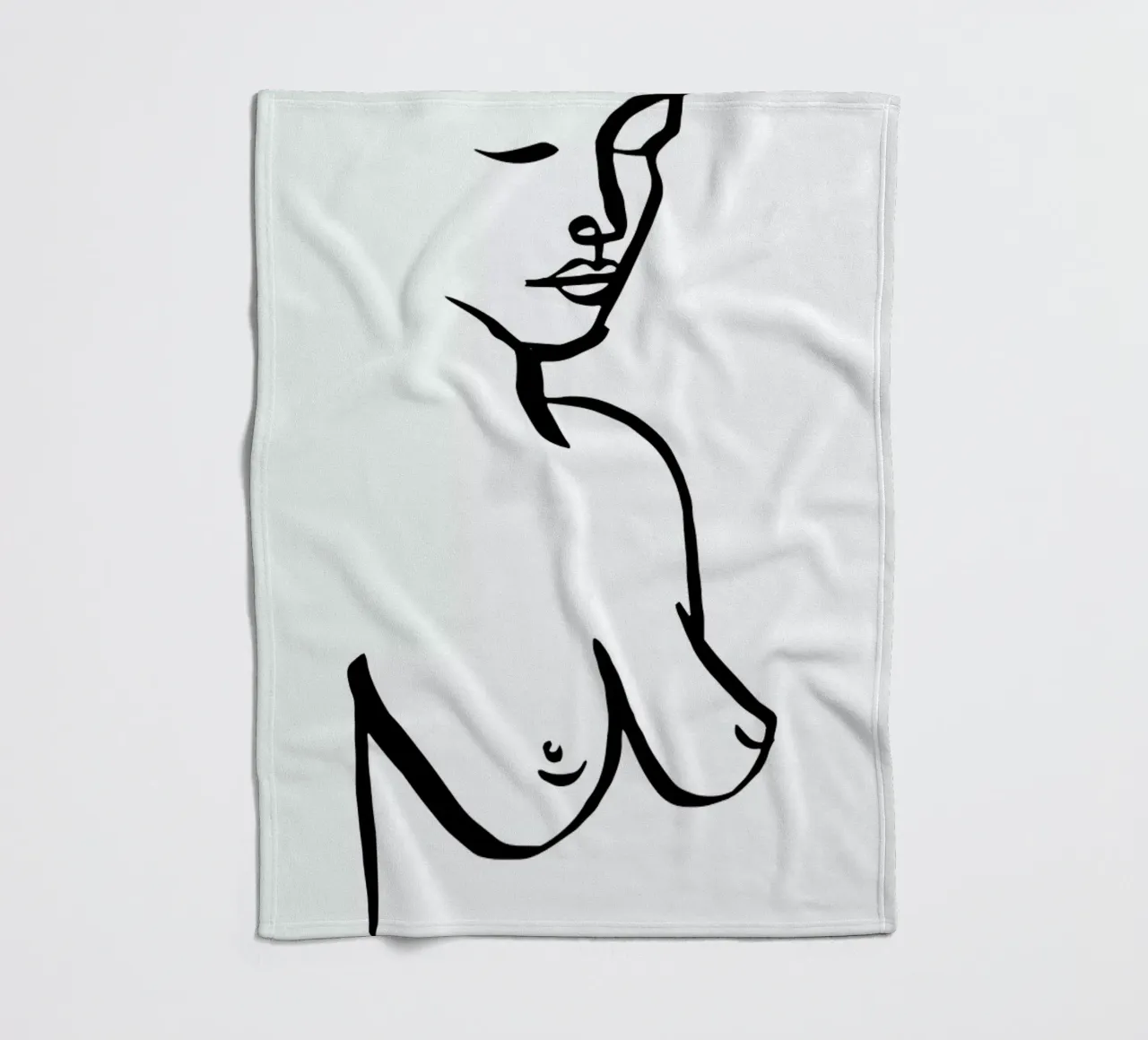 Bust coperta in pile da Ninhol