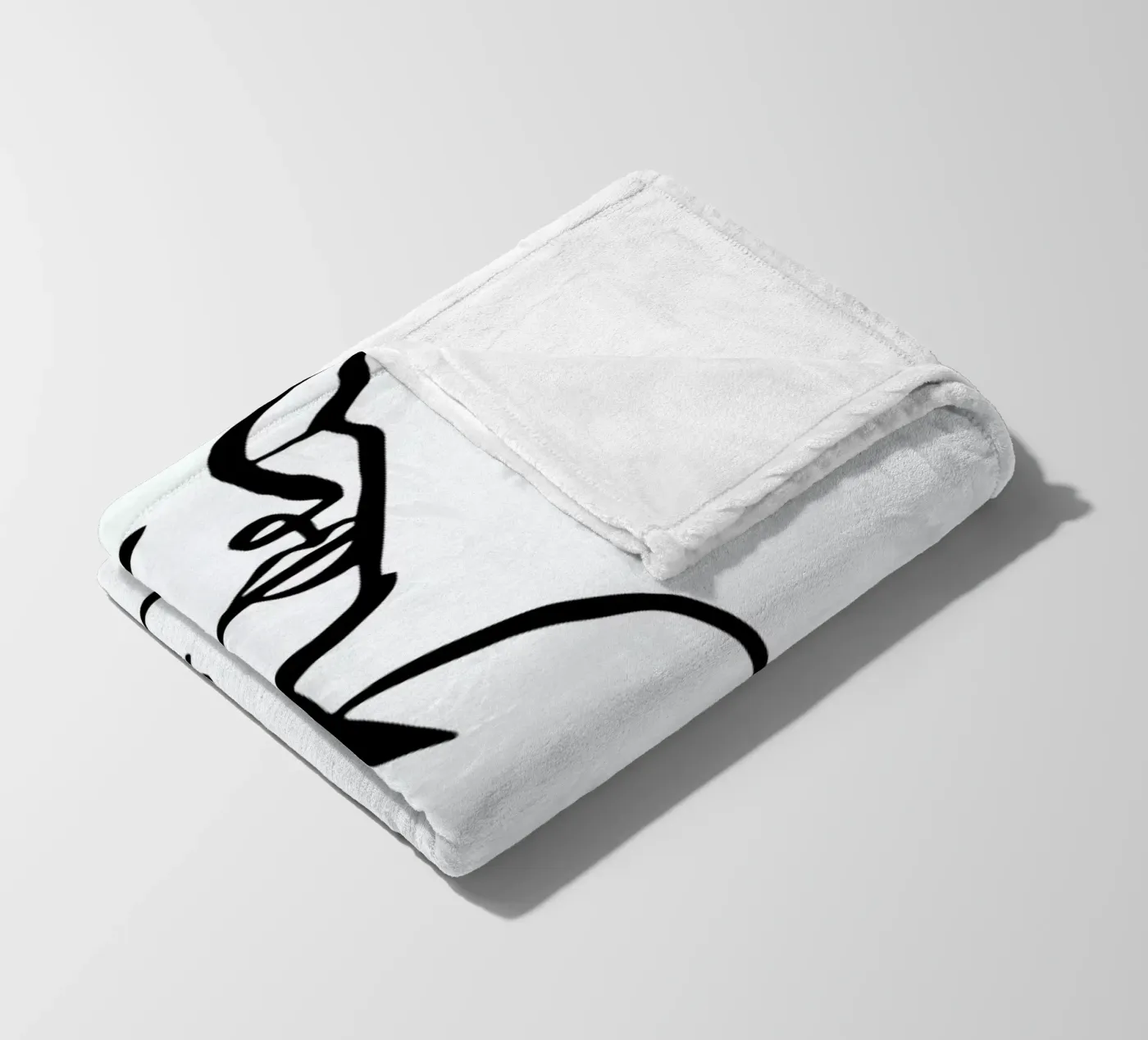 Bust fleecedeken van Ninhol