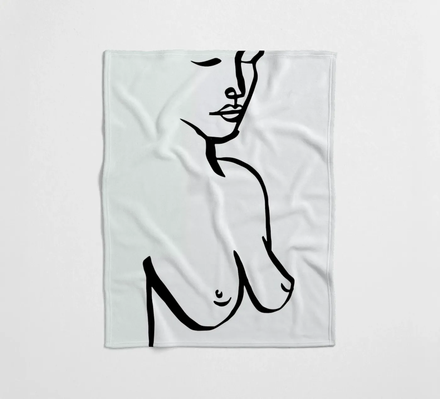 Bust fleecedeken van Ninhol