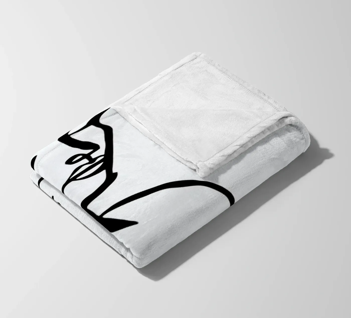 Bust fleecedeken van Ninhol