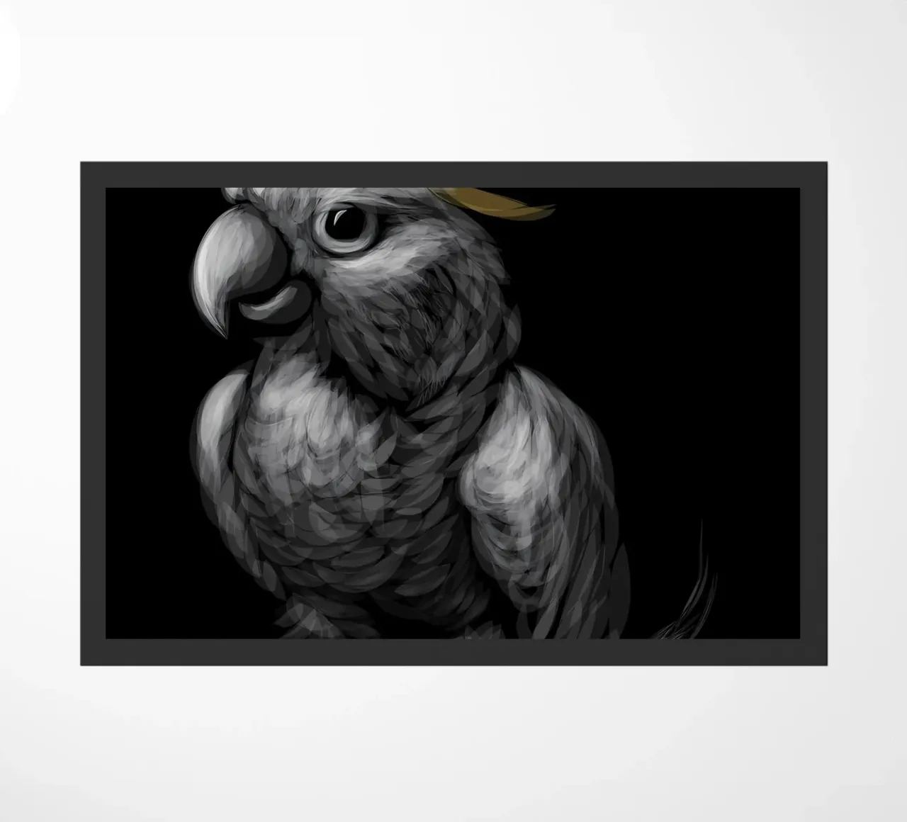 Cacatua dal ciuffo sulfureo zerbino da Delaplane