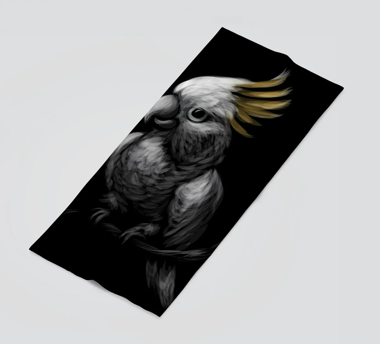 Cacatua dal ciuffo sulfureo telo mare da Delaplane